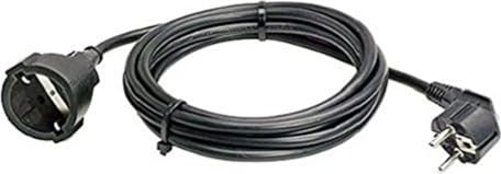 Stromkabel Geräteanschlusskabel Verlängerung PVC H05VV-F 3x1,5 15m schwarz 