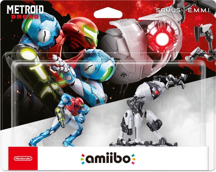 Nintendo amiibo Figur Metroid Dread Collection Samus & E.M.M.I. (Switch/WiiU/3DS)