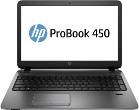 HP ProBook 450 G2 silber, Core i3-5010U, 4GB RAM, 500GB HDD, DE (K9K29EA#ABD)