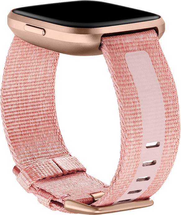 Fitbit Ersatzarmband Gewebe für Versa 2 rosa
