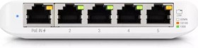 Ubiquiti UniFiSwitch Flex Mini Desktop Gigabit Smart Switch, 5x RJ-45, PoE PD, 3er-Pack