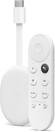 Google Chromecast mit Google TV 4K weiß