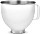 KitchenAid 5KSM5SSBWH stainless steel bowl 4.8l white