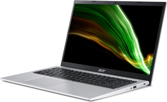 Acer Aspire 3 A315-35-P9GR Pure Silver, Pentium Silver N6000, 8GB RAM, 256GB SSD, DE
