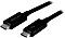 StarTech Thunderbolt 3 Kabel schwarz, 0.5m (TBLT34MM50CM)