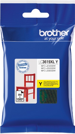 Brother Tinte LC3619XLY gelb