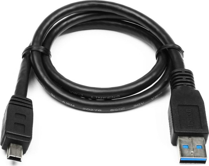 AXAGON Aline Box, 2.5" obudowa dysku twardego, czarny, USB 3.0 mini-B
