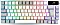 ASUS ROG Azoth Wireless Gaming Keyboard weiß, PBT, hot-swap, ROG NX RED, USB/Bluetooth, DE (90MP031A-BKDA11)