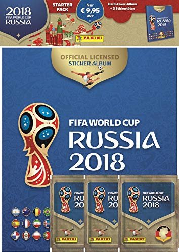 Panini Fifa WM 2018 Sticker zestaw startowy