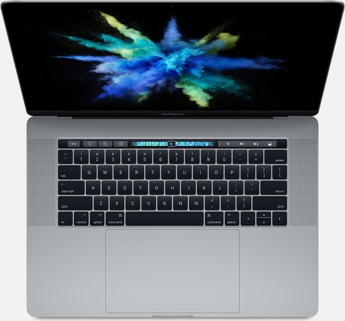 Apple MacBook Pro 15.4" Space Gray, Core i7-7700HQ, 16GB RAM, 512GB SSD, Radeon PRO 560, DE