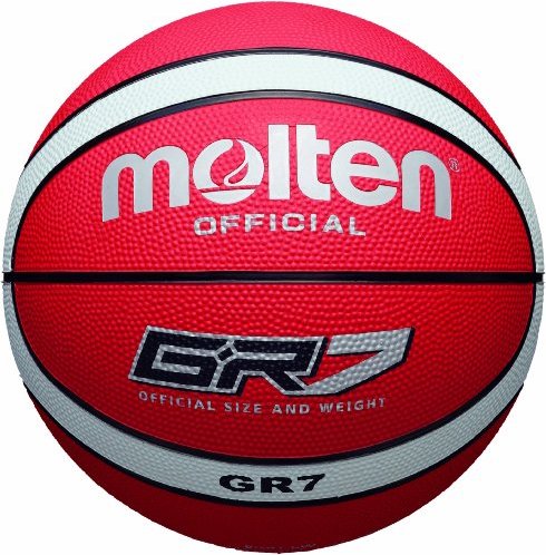 Molten BGR7 Basketball rot/weiß
