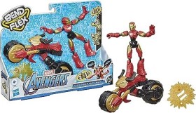 Hasbro Marvel Bend and Flex Rider Iron Man