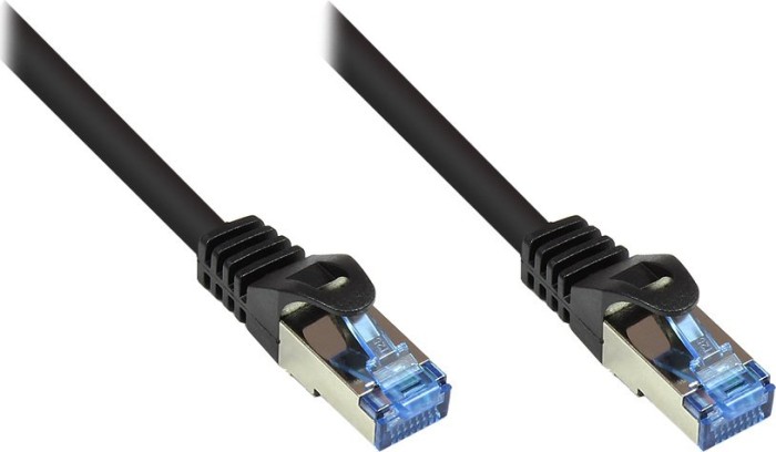 Good Connections RNS kabel patch, Cat6a, S/FTP, RJ-45/RJ-45, 5m, czarny