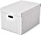 Esselte Home Storage Box Large, weiss, 3er-Pack (628286)