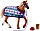 Schleich Horse Club - Playset Englisches Vollblut mit Decke (42360)