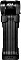 AXA Fold Ultra 90 Faltschloss, Schlüssel schwarz (59831095SB)