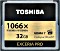 Toshiba Exceria Pro C501 R160/W150 CompactFlash Card 32GB (THN-C501G0320E6)