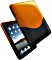 iFrogz Luxe Hartschalenetui für Apple iPad orange/schwarz (IPAD-LUX-ORA/BLK)