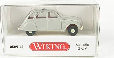 Wiking 080914-1/87 Citroën 2 CV achatgrau Neu 