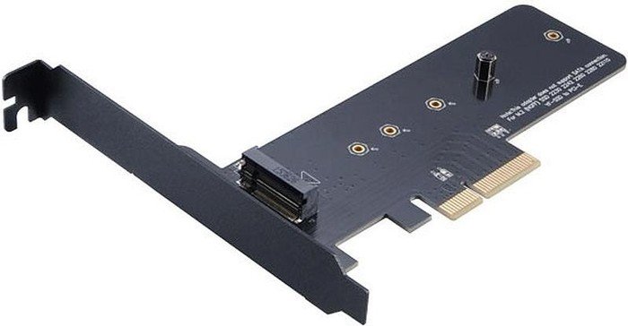 Akasa M.2 SSD to PCIe adapter card