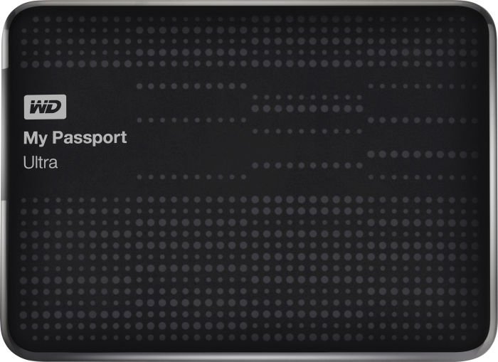 Western Digital WD My Passport Ultra czarny 2TB, USB 3.0 Micro-B