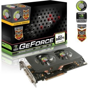Point of View GeForce GTX 560 Ti TGT Charged Dual Fan, 1GB GDDR5, 2x DVI, mini HDMI