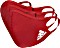 adidas Training Face Cover Mundschutzmaske zmywalne XS/S czerwony, 3 sztuki (H18815)