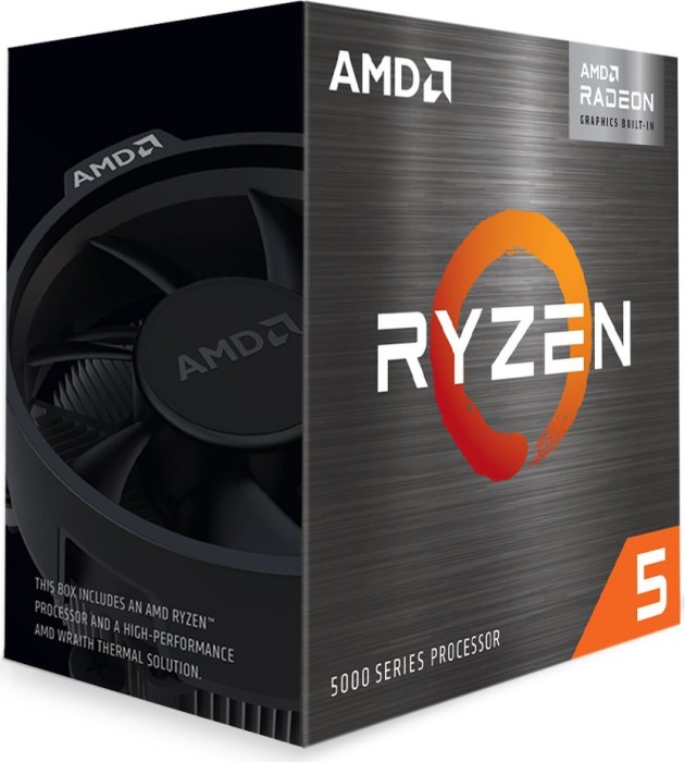 AMD Ryzen 5 5600G, 6C/12T, 3.90-4.40GHz, boxed