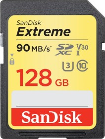 R90/W60 SDXC 128GB UHS I U3