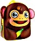 Kidzroom Animal Friends 3D plecak przedszkolny małpka brązowy (030-7575-1)