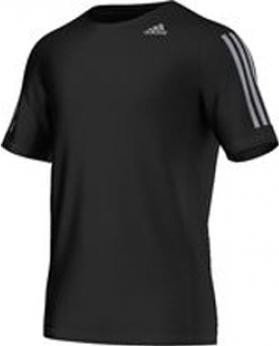 adidas cool365 Shirt krótki rękaw czarny (męskie)