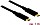 DeLOCK USB-C 3.1 [wtyczka] USB-C 3.1 [wtyczka] przewód czarny, 1m (83661)