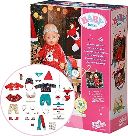 Zapf creation BABY born Advent Calendar 2021 (830260) starting from £ 48.99  (2024) | Price Comparison Skinflint UK