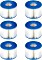 Intex Filterkartusche Multipack S1 für Intex Whirlpools (29001)