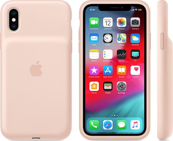 Apple Smart Battery Case für iPhone XS pink