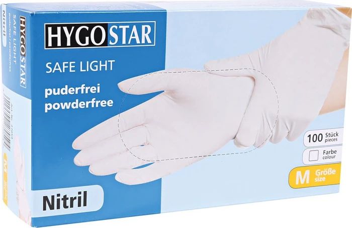Franz Mensch Hygostar Einweg Nitril-Fingerlinge weiß sehr gutes Gefühl Franz Mensch Hygostar Einweg Nitril-Fingerlinge weiß sehr gutes Gefühl