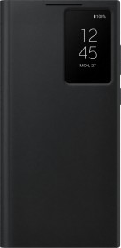 Samsung Smart Clear View Cover für Galaxy S22 Ultra schwarz