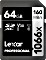 Lexar Professional 1066x Silver Series R160/W70 SDXC 64GB, UHS-I U3, Class 10 (LSD1066064G-BNNNG)