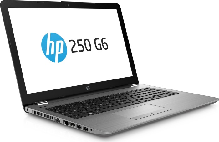 HP 250 G6 Asteroid Silver, Core i3-7020U, 8GB RAM, 256GB SSD, DE