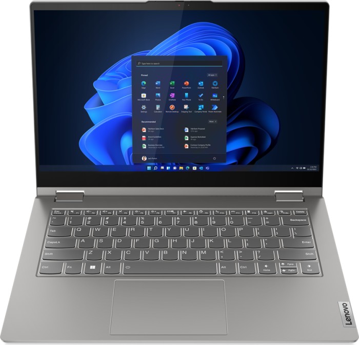 Lenovo ThinkBook 14s Yoga IAP G2, Mineral Grey, Core i5-1235U, 8GB RAM, 256GB SSD, DE