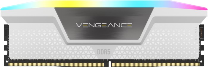 Corsair Vengeance RGB weiß DIMM Kit 32GB, DDR5-6000, CL36-36-36-76, on-die ECC