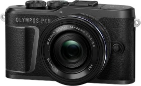 Olympus PEN E-PL10 schwarz mit Objektiv M.Zuiko digital 14-42mm EZ