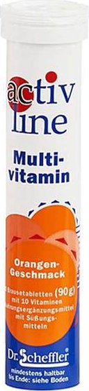 Activline Multivitamin orange tabletki rozpuszczalne, 20 sztuk