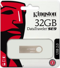 Kingston DataTraveler SE9 32GB, USB-A 2.0