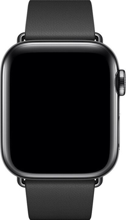 Apple Pasek w kolorze czarnym z klamrą nowoczesną do koperty 40mm S