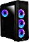 Chieftec Gamer GL-03B Scorpion 3 RGB, black, USB-C, glass window (GL-03B-UC-OP)