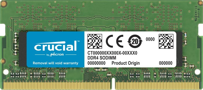 Crucial SO-DIMM 16GB, DDR4-2666, CL19-19-19