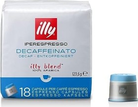 illy Iperespresso Entkoffeiniert Kaffeekapseln, 18er-Pack