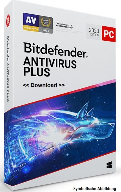 BitDefender AntiVirus Plus 2021, 10 użytkowników, 3 lat, ESD (niemiecki) (PC)
