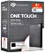 Seagate One Touch Portable HDD with Password Space Gray +Rescue 2TB, USB 3.0 Micro-B (STKY2000404)